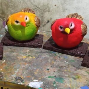 Expleasia Hanging Bird Planter Pot Sparrow Multi-Purpose Flower Pot for House Balcony | Home decor